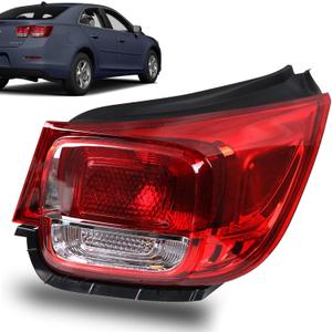 Lochnchn Tail Light Compatible with 2013 2014 2015 Chevy Malibu LT LS Eco,Limited 2016 Rear Taillight Assembly Brake Lamp Right Passenger Side Replace 23294319
