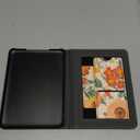 CoBak Stand Case for 7" Kindle Paperwhite 12th Gen 2024 and Kindle Colorsoft with Hand Strap - Compatible with iPhone MagSafe, for Samsung/Belkin/Anker Wireless Charging Pads, Durable, Auto Sleep Wake (Sunflower)