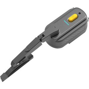 Shkalacar Motorcycle Helmet Windshield Wiper Rechargeable Waterproof Helmet Wiper Compatible with Most Visor (1200mAh)