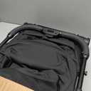 Mompush Nexis Carbon Travel Stroller, Ultra-Lightweight 11.5 lbs, Compact & Airplane Carry-On Approved, One-Second Auto-Fold, One-Hand Full Recline, from Birth to 50 lbs, JPMA Certified, Black