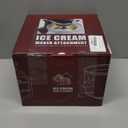 Ice Cream Maker Attachment for KitchenAid Stand Mixer, Compatible with 4.5/5QT & 6QT Stand Mixers, 2 Quart Frozen Kitchenaid Ice Cream Maker Attachment Ice Cream Bowl for Yogurt/Sorbet Gelato