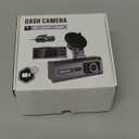 3 Channel 5G WiFi Dash Cam, 4K+1080P+1080P Dash Cam Front and Rear with 64GB Card, Dash Camera for Car with HDR IR Night Vision, G-Sensor, 24/7 Parking Mode, WDR, Support 128GB Max - Silver