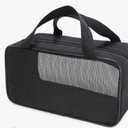 SCOTTCHEN Cornhole Bag Carry Case Carrying Pouch Accessories Utility Storage bag Black, black bag only-1 Pack