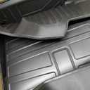 RAV4 Floor Mats ＆ Cargo Liners Compatible with 2006-2012 Toyota RAV-4，All Weather Protection Waterproof Durable Anti-Slip Odorless Custom-fit TPE Cargo Trunk Tray Floor Liner Set