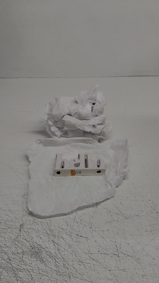 CERAMIC SIGN HELLO 5 PCS