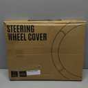 Road Comforts Leather Steering Wheel Cover - Made with PVC Leather - Anti-Slip, Universal Fit 14 1/2 inches to 15 inches - Hot Pink