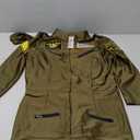 Morph Womens Aviator Costume Fitted Flight Suit Halloween Outfit Military Style for Women (Large)