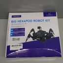 Freenove Big Hexapod Robot Kit for Raspberry Pi 5 4 B 3 B+ Zero 2 W, Walking, Self Balancing, Face Recognition, Ultrasonic Ranging, App Control, Camera, Servo (Raspberry Pi NOT Included)