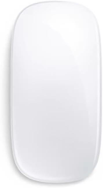LuolaProject Wireless Multi-Touch Surface Magic Mouse Alternative USB C Rechargeable Bluetooth Mouse Compatible with MacOS/Windows/Linux/Android Laptop Desktop PC Smartphone Tablet (White)