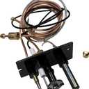 10002265 Replacement Propane/Natural Gas 3 Way Pilot Assembly compatible with for Majestic Temco, and Vermont Castings gas stoves