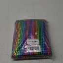 Mens 2 Pieces Disco Costume Jacket Pants Outfit Set Adult 70s Shiny Metallic Sequin Halloween Cosplay Party Suit (Small, Rainbow)