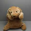 Extra Large Stuffed Teddy Bear Hugging Toy Giant Sleeping Plush Body Pillow for Kids, Ideal for Bedroom Bed, Big Brown Fluffy and Soft for Boys Girl (Dog)
