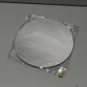 8 Pack Acrylic Round Mirrors, 10 inch No Glass Circle Mirror Tiles Self Adhesive Mirror Stickers for Wall Home Living Room Bedroom Decor, Small Mirrors for Crafts (Thickness 1 mm) (10 inch/25cm)