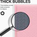 UCGOU Bubble Mailer 6x10 Inch 100 Pack Usable Size 6x9 Inch Light Pink Poly Padded Envelopes Waterproof Bubble Bags for Small Business Shipping Self Seal Mailing Envelopes for Jewelry Makeup Supplies