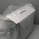 WENERSI Feather Down Fiber Comforter Full/Queen Size,Hotel Style Bedding Comforter,750+ Fill Power,1200TC,100% Organic Cotton Fabric,All Season Grey Duvet Insert with 8 Corner Tabs