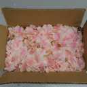 YRIOWMI 10PCS 59FT Artificial Silk Cherry Blossom Garland, Hanging Sakura Flower Vines for Wedding Party Home Arch Office Sakura Decor (Light Pink)