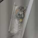 Bifold Door Hardware Kit with 36-inch One-Piece Track, Bi-fold Closet Door Track Kit, Bifold Closet Door Hardware Kit, Folding Door Hardware Repair Replacement Tool Kit (36 INCH)