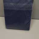 Queen Size Fitted Sheet Only - 4-Way Stretch Knit, Snug Fit, Wrinkle Free & Stay in Place, No More Slipping Off for Mattress, Soft & Comfortable - Navy Blue (Queen/Short Queen/Queen XL)