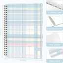 2 x 2026 Planner, Weekly and Monthly Calendar Planner Book, Jan 2026 - Dec 2026, Planning Agenda for Desk Accessories and School Supplies - A5 (6.3'' x 8.5'') (Colorful Plaid)