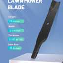 ACEBRI 38'' mower Blade for john Deere LT150, LT155, LT160, LX172, LX173, LX176, LX178, STX38 GT242 for john Deere 38 inch deck blades AM100945, AM100991, AM137324, AM141039, AM141041, 2Pack