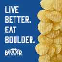 Boulder Canyon Avocado Oil Kettle Style Potato Chips Variety Pack, 18 Count - Gluten-Free, Non-GMO, Hickory Barbecue, Classic Sea Salt, Sea Salt & Cracked Pepper (1 oz Bags) (EXP 09/01/26)