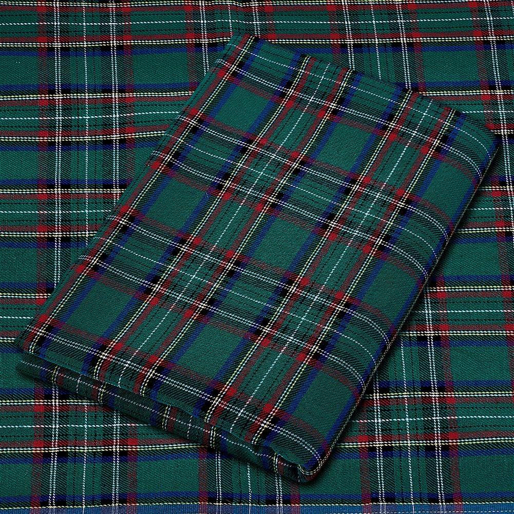 PH PandaHall 57 inch x 1 Yard Cotton Fabric Buffalo Plaid Fabric Precut Patchwork Sewing Cloth Wheat Fabrics for Sewing Quilting DIY Craft Blankets Shirts Scarves Tablecloths Home Decoration