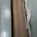 BON AUGURE Sofa Console Table, Wood Entryway Table, Grey Behind Couch Tables with Open Storage, Modern Narrow Hallway Tables (Greige Oak, 47 Inches)