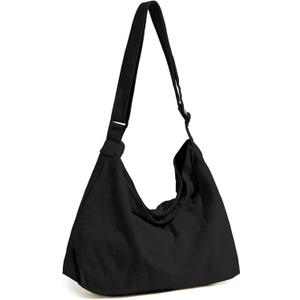 BASICPOWER Canvas Messenger Bag, Hobo Crossbody Shoulder Tote Bags Lightweight for Women and Men