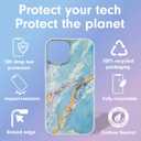 Sonix Case for iPhone 14 Plus | Compatible with MagSafe | 10ft Drop Tested | Ice Blue Marble