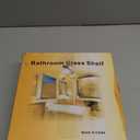 Glass Corner Shower Shelves, Tempered Floating Glass Shelves Wall Mount, Shower Caddy Organizer, Bathroom Corner Shelf with Zinc Alloy Brackets for Bathroom, Kitchen, Living Room, 9.8" x 9.8", 2 Pack Without Rail