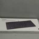 Kensington Slim Type Wired Keyboard (K72357USA),Black