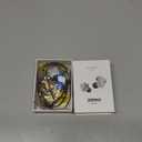 Linsoul 7Hz Salnotes Zero HiFi 10mm Dynamic Driver in-Ear Earphone IEM with Metal Composite Diaphragm Stainless Steel Faceplate Detachable 2Pin OFC Cable (White, With Mic, 3.5mm)