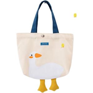 Cute Canvas Tote Bag - Graphic Tote Bag for Lunch & Grocery