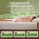 PRIMESOFT 100% Waterproof Queen Size Mattress Topper, Thick Pillow Top Mattress PadUp to 21 Inch Deep Pocket,Soft Breathable Mattress Pad for Back Pain, Protector Cover(Beige)