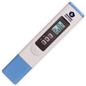 SALT-3050 Waterproof IP65 Meter, Digital Salinity PPM Temperature Tester for Salt Water Pool and Koi Fish Pond