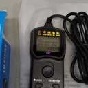 JJC Intervalometer Timer Remote Control Shutter Release for Sony A6000 A6100 A6600 A6500 A6400 A6300 A1 II A7 A7II A7III A7IV A7R V IV A7RIII II A7S II III A9 II III ZV-1 RX100 VII VI V RX10 IV & More