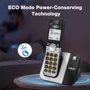 VTech Cordless Phone with Large Display and Big Buttons, DECT 6.0 with Caller ID/Call Waiting, Full Duplex Speakerphone, ECO Mode, Last 10 Number Redial, Easy to Use,VG231