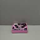 AISI HAIR 14 Inch Ombre Brown Wigs for Women - Shoulder Length Wave Wig with Pre-Cut Lace Hairline, Middle Part Natural Wavy Bob Synthetic Heat Resistant Fiber for Daily and Party