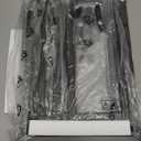 C-Shaped End-Table - Side Table for Couch,Curved Support Legs, Slide Under Couch Table for Sofa, TV Tray Table for Living Room Bedroom(Black)