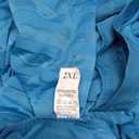 LETSVDO Women's Maxi Off Shoulder Dress Long Sleeve Button Down Ruffle Mesh Bodycon Sexy Dresses Stretchy (XX-Large, 1-blue)