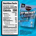 Jack Links x MrBeast Zero Sugar Mini Beef Sticks  6g Protein per 2 Individually-Wrapped Meat Sticks, Made with 100% Real Beef, Perfect for School Lunches, Kids Snacks, 12 Count of 6 oz Sticks