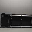 Olympia Tools 85-188 Pack-N-Roll Folding Collapsible Service Cart, 150LB Capacity, Black