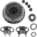 6DCT250 Auto Transmission Dual Clutch Drum with Release Forks Bearing Kit Compatible with Ford Focus Fiesta B-MAX & EcoSport 2012-2019 Transmission Clutch Replace DPS6 602000800