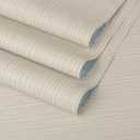 TANONE Grasscloth Peel and Stick Wallpaper 17.7" X 984" Self-Adhesive Removable, Faux Imitation Cloth Textured Wallpaper DIY Contact Pape Waterproof Vinyl Film for Furniture Wall Covering, Beige