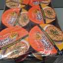 Nongshim Spicy Chicken Noodle Soup Instant Ramen, 12 Pack, Korean Microwaveable Bowl Soup Mix, Ramyun with Veggies, Sabor a Pollo