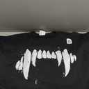 Halloween Horror Wolf Dog Vampire Monster Teeth Costume Comfort Colors Adult Heavyweight T-shirt, 2XL