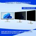 20 Inch Privacy Screen for Monitor with 16:9 Widescreen Monitor Blue Light Screen Protector - Anti-Glare - Anti-Scratch Protector Film for Data Confidentiality Privacy Shield [2 Pack]