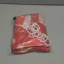 Christmas Shower Curtain Gingerbread Cookies House Cute Cratoon Snowflake Winter Holiday Happy New Year Bath Curtain with Hook (70"W x 70"L (Pack of 1), Red Brown)