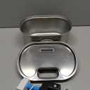 Cat Water Fountain Stainless Steel 108oz/3.2L:Battery Operated Wireless Cat Fountains for Drinking Indoor, Automatic Pet Water Dispenser with Ultra Quiet Pump,Multi-Filtration,Easy Clean BPA-Free