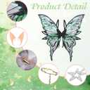 Fairy Wings for Adults Women, Butterfly Sheer Wing Costume Halloween Cosplay Angel Dress Up